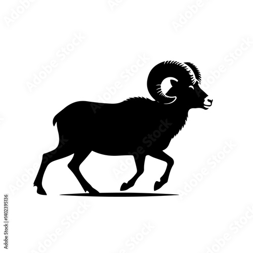 bighorn sheep silhouette , bighorn sheep vector
