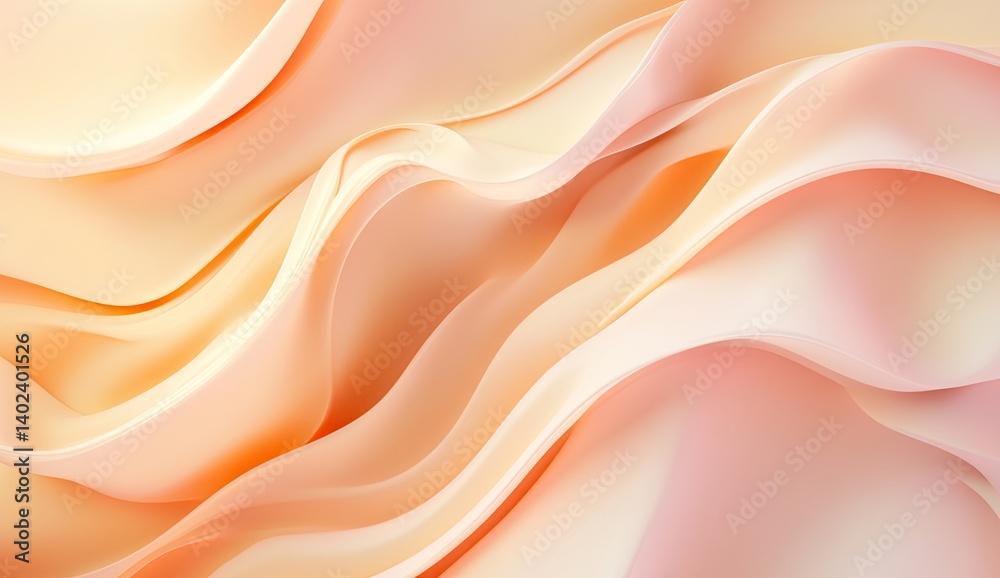 Obraz premium Abstract Flowing Fabric Texture