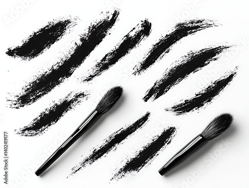 Makeup Brushes Swatches