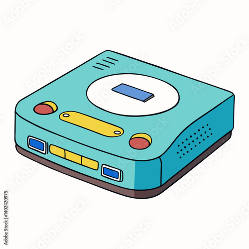 vector illustration of a compact disc