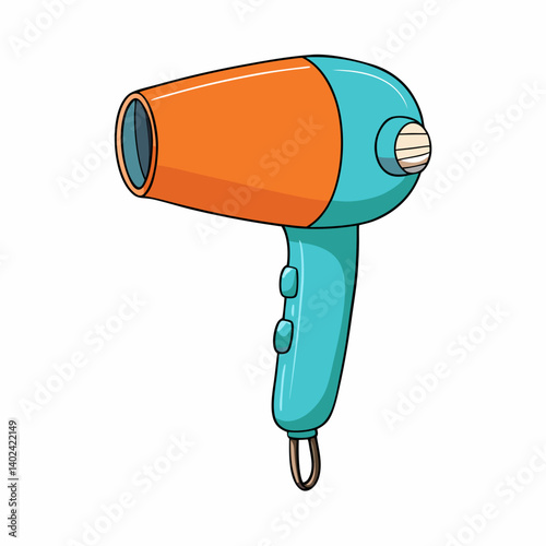hair dryer vector