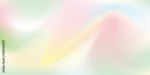 Abstract pastel color retro grainy gradient background noise texture effect for summer poster cover banner header design