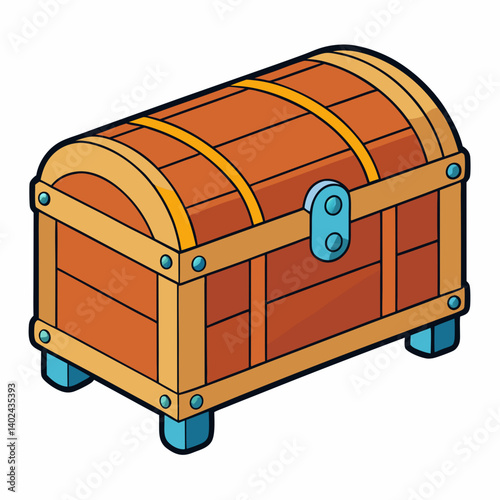 old wooden chest