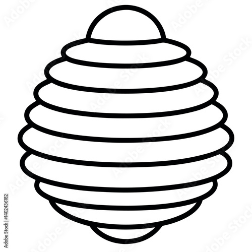 Vector Illustration of Different Insect Stages with Honeycomb Structure