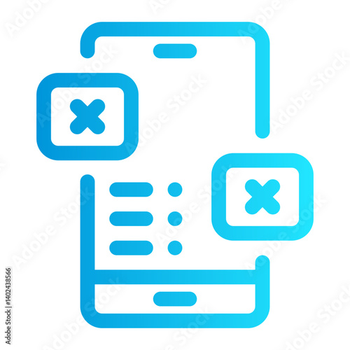 icon infection with style gradient