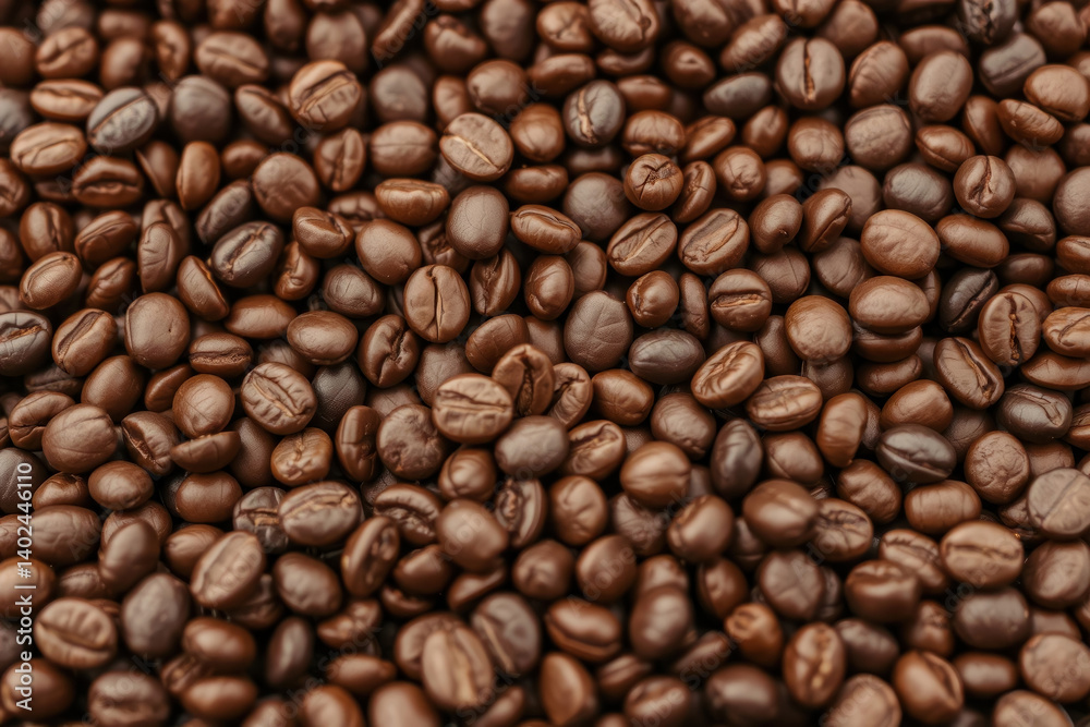 Roasted coffee beans in plantation. Fresh aromatic. Coffee production, agriculture, caffeine. Harvest crop. Roasted coffee beans in plantation. Fresh aromatic. Coffee production, agriculture, caffeine. Harvest crop.