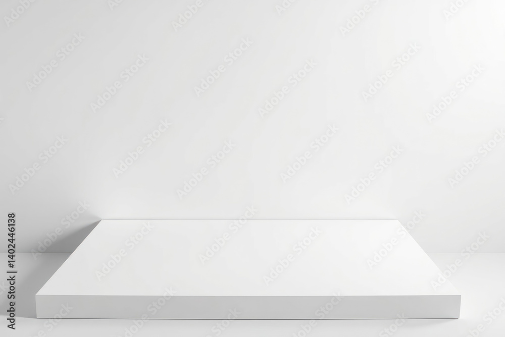 clean empty podium or platform, designed as a blank space to display a beauty product. clean empty podium or platform, designed as a blank space to display a beauty product.
