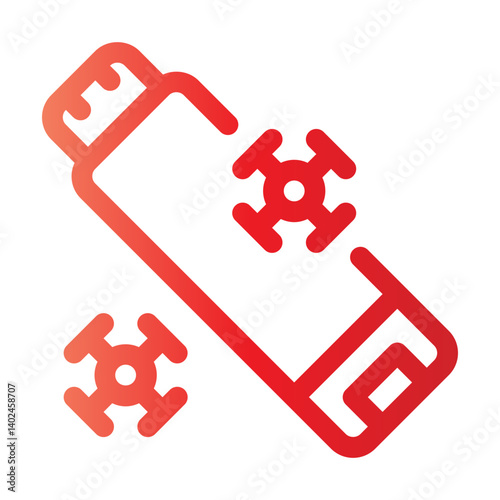 usb gradient icon