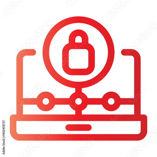 ransomware gradient icon