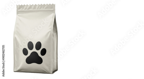 Isolated Pet Food Bag