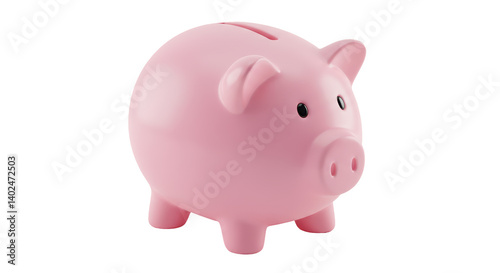 Obraz na płótnie Isolated Piggy Bank
