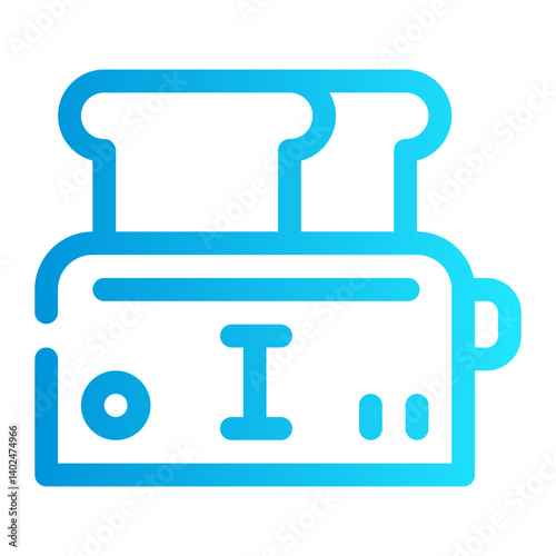 icon toast with style gradient