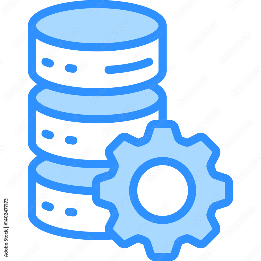 Database Management Icon Database Management Icon