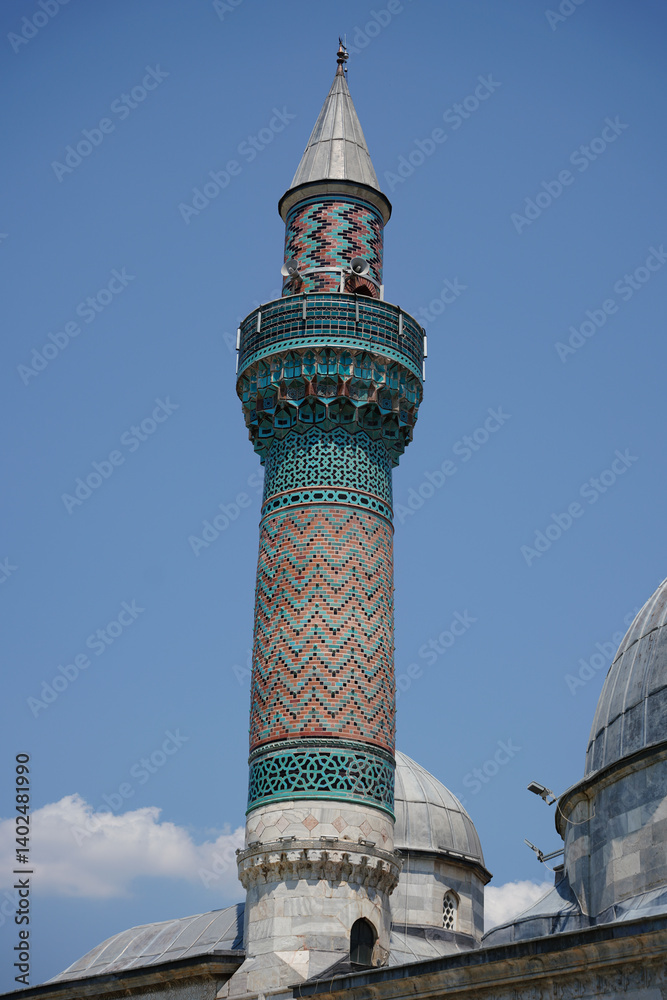 Obraz premium Green Mosque in Iznik, Turkiye
