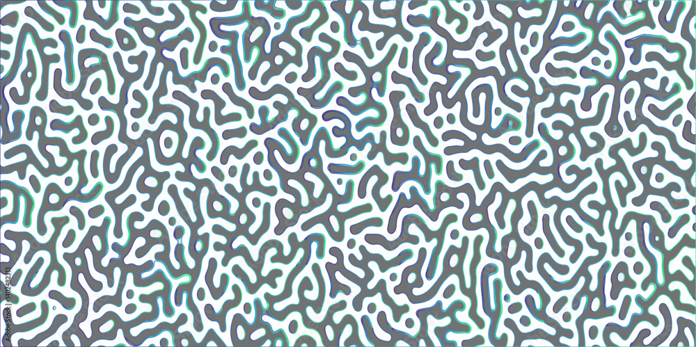Gradient noise line abstract spread geometric background. Monochrome Turing reaction background. Abstract diffusion pattern with chaotic shapes. Vector illustration Gradient noise line abstract spread geometric background. Monochrome Turing reaction background. Abstract diffusion pattern with chaotic shapes. Vector illustration