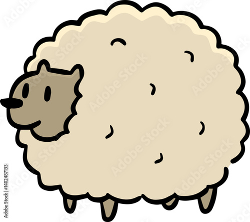 Illustration of sheep
