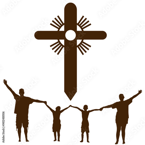 people with cross