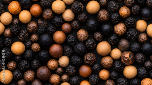 close up black pepper background