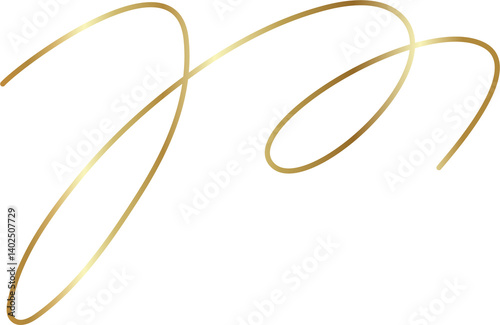 Wallpaper Mural Spiral and swirl golden line icon. Design decoration Torontodigital.ca