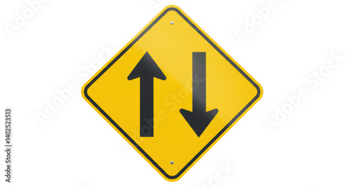 Isolated Two Way Traffic Sign Free Download Isolated Two Way Traffic Sign - GFXLoad
