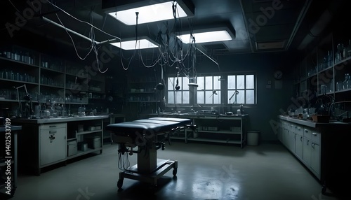 Abandoned Medical Laboratory