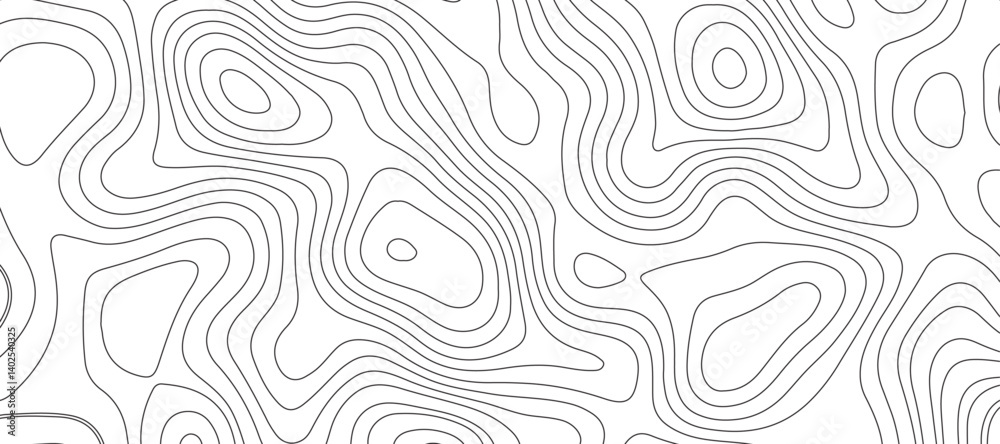 White background topography contour map with black curve lines .luxury topographic wavy pattern and geographic grid map design . White background topography contour map with black curve lines .luxury topographic wavy pattern and geographic grid map design .