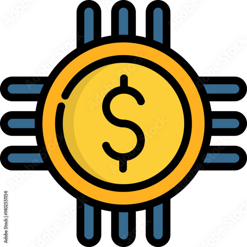 Digital Money Icon