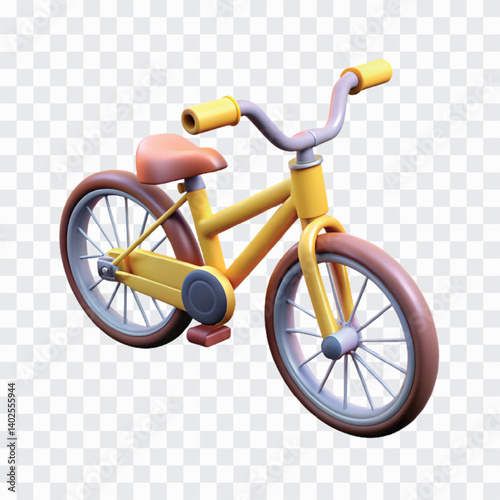 3D Bicycle Render | Cycling Icon | Digital Bike Design