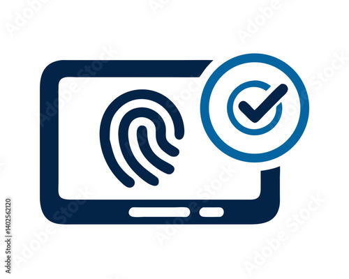 Fingerprint authentication verification on a digital device  