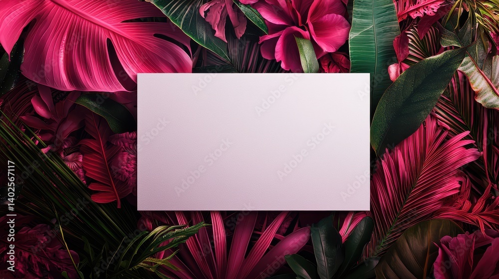 Obraz premium Delicate Pink Flower Resting on Crisp White Paper Creating Soft Elegance