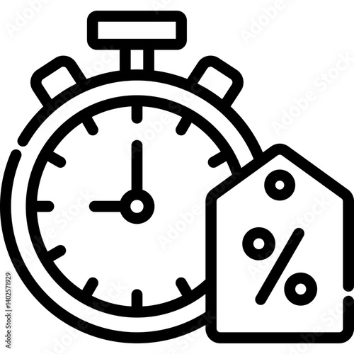 Sale Time Icon