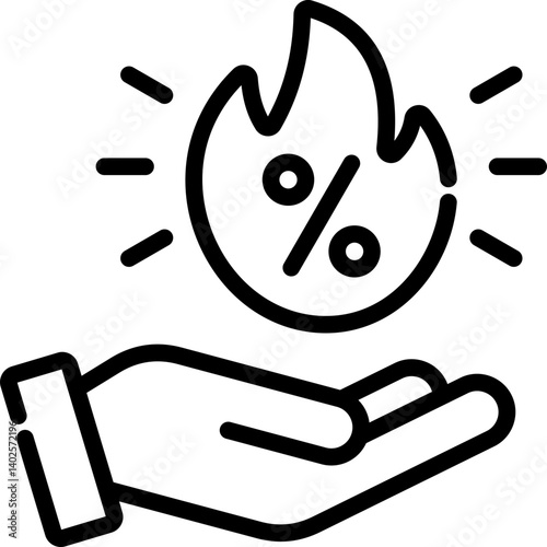 Hot Deal Icon