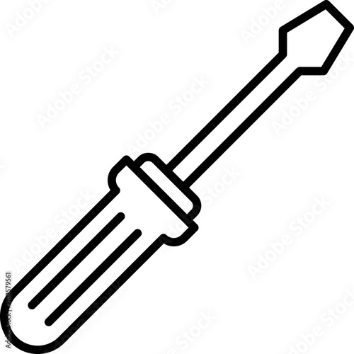 Screwdriver Icon Vector Element