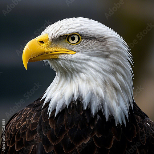 Bald Eagle image,  AI Generator. 