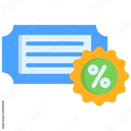 Discount Ticket Icon