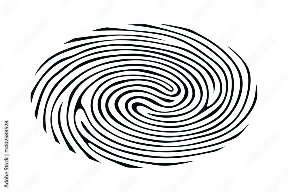 Abstract Circular Pattern Of Concentric Black Lines On White Background For Graphic Design Resources And Visual Effects Abstract Circular Pattern Of Concentric Black Lines On White Background For Graphic Design Resources And Visual Effects