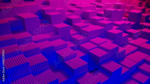 Abstract Cubes Background
