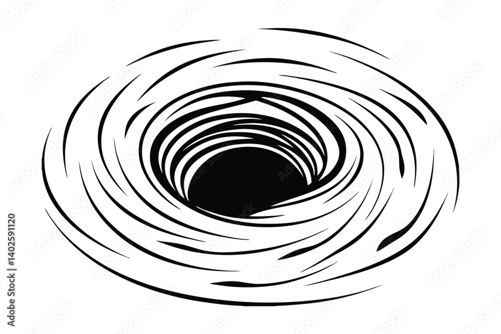 Abstract Vortex Illustration With Dynamic Swirls And Spirals Creating A Captivating Optical Illusion On White Background Abstract Vortex Illustration With Dynamic Swirls And Spirals Creating A Captivating Optical Illusion On White Background