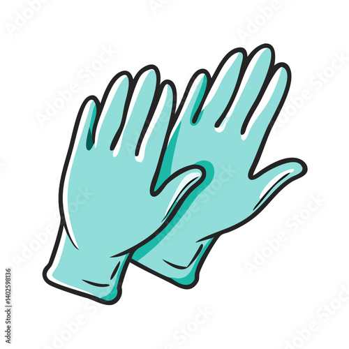 gloves icon, gloves vector illustration-simple illustration of gloves, perfect for gloves logos and icons