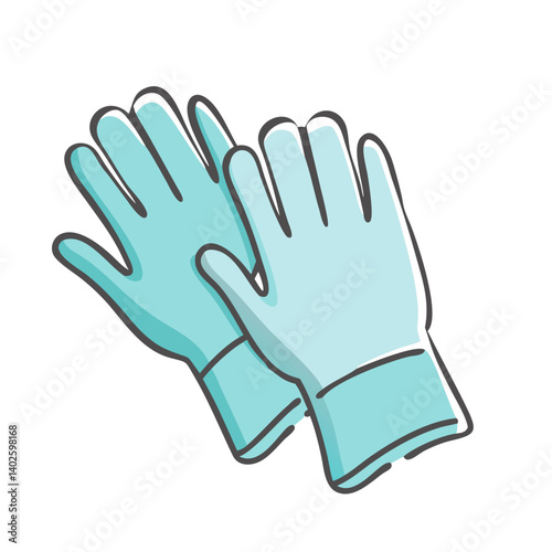 gloves icon, gloves vector illustration-simple illustration of gloves, perfect for gloves logos and icons