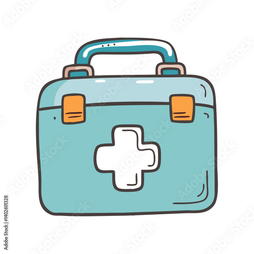 first aid kit icon, first aid kit vector illustration-simple illustration of first aid kit, perfect for first aid kit logos and icons