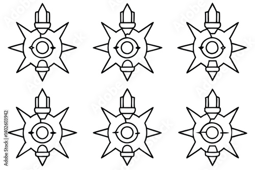 energysurge core line art sci fi energy