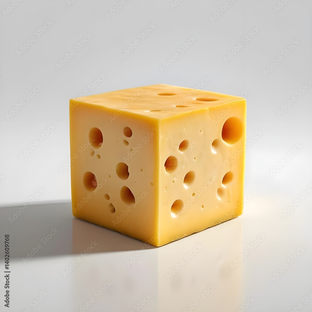 Cube of Swiss Cheese Cube of Swiss Cheese