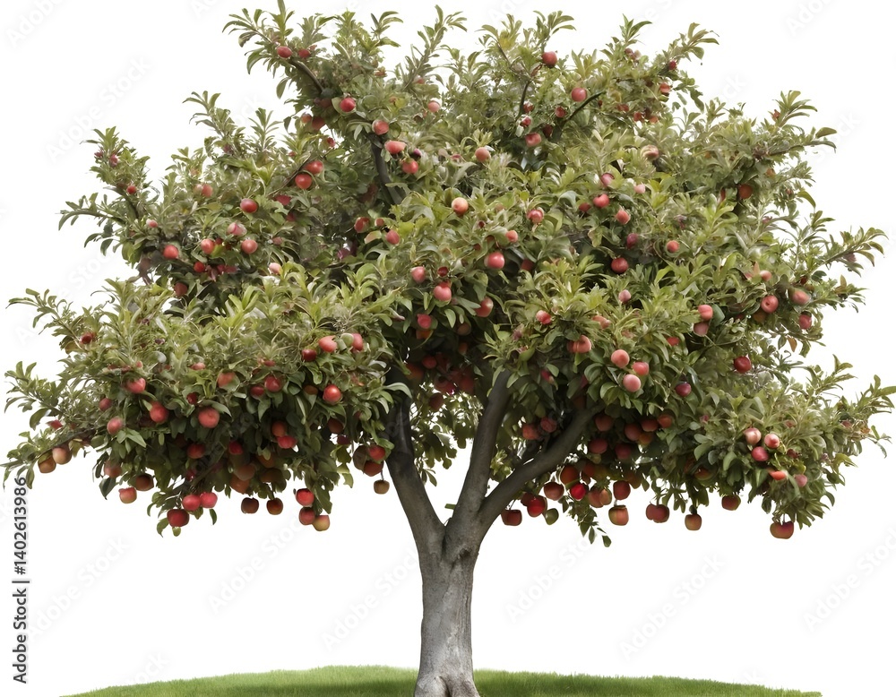 Fototapeta premium Apple Tree Abundant Harvest