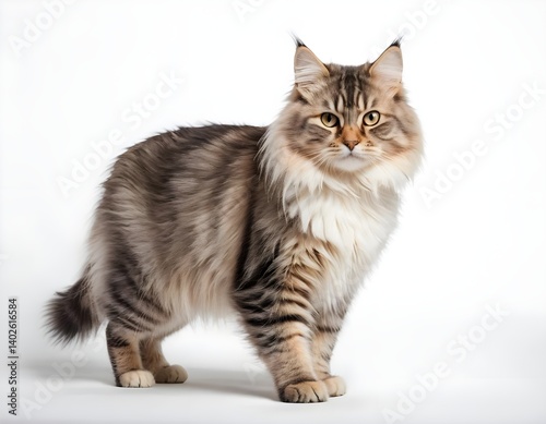 Majestic Siberian Cat