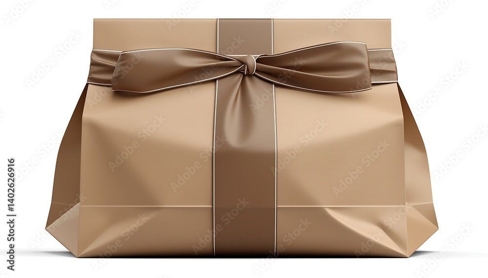 Obraz premium Gift Bag Design Mockup