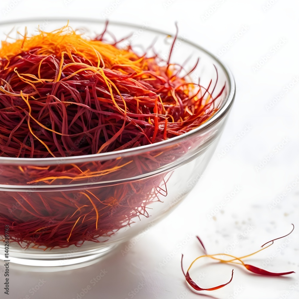 Fototapeta premium Bowl of Saffron Threads
