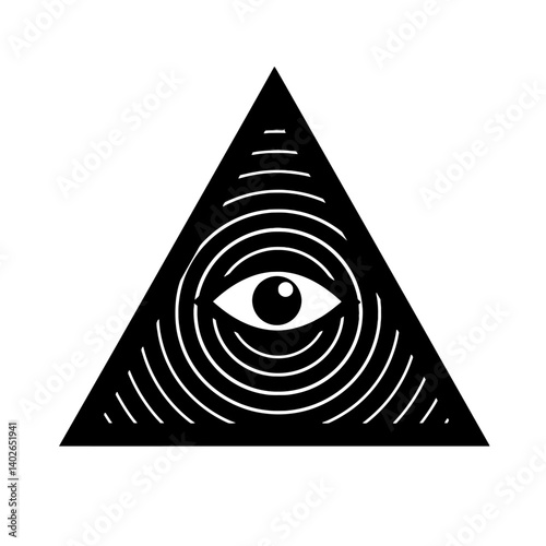 The All-Seeing Eye Within a Triangle