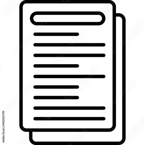 Poetry Icon Vector Element