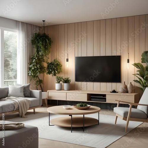 Modern Minimalist Living Room Interior Design
